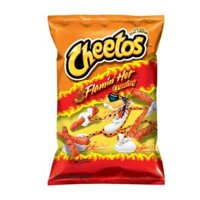 Bim Bim Phô Mai Cay, Cheese Flavored Snacks, Flamin` Hot Crunchy, 8 oz (226.8g) - CHEETOS