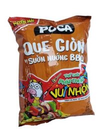 Bim bim Poca que giòn sườn nướng BBQ Gói 60g