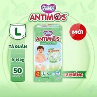 Bỉm Bobby Antimos Hương xả  quần xua muỗi dành cho các bé GIá siêu ưu đãiM52/L50+2/XL48+4/XXL46+6