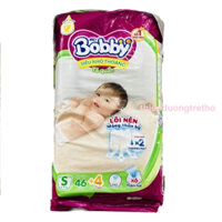 bỉm bobby tã quần cho bé từ 4-8kg  sz S46+4