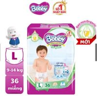 Bỉm Bobby - Tã quần size L siêu mỏng khô thoáng 36 + 4 miếng