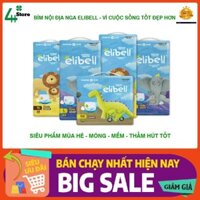 [BỈM CHÍNH HÃNG] Tã_Bỉm ELIBELL NỘI ĐỊA NGA CAO CẤP Dán_Quần mềm, mỏng, thấm hút tốt đủ size S76_M64_L54_XL44_L44_XL38