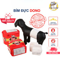 Bỉm cho chó đực DINO size XS, S, M, L. Thấm hút tốt, khô thoáng, tiện dùng cho đi xa