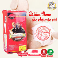 Bỉm cho chó mèo cái DONO size XS, S, M, L. Siêu thấm hút, khô thoáng và tiện dụng