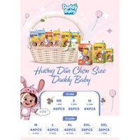 Bỉm Daddy baby hàn quốc đủ size dán/quần  S56/M44/L42/XL40/XXL38