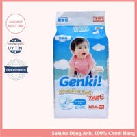 Bỉm Dán Genki Premium Soft Size M 64 Miếng Giúp Bé Yêu Thoải Mái Hoạt Động Cả Ngày Mà Không Lo Khó Chịu