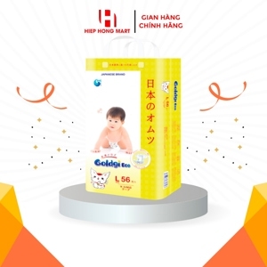 Bỉm dán GOLDGI Size M 66 miếng cho trẻ từ 6-11kg