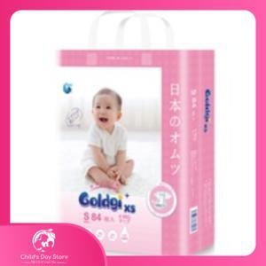 Bỉm dán GOLDGI  Size S 84 miếng cho trẻ từ 4-8kg
