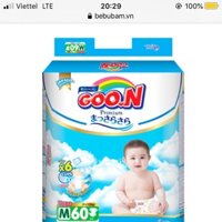 Bỉm dán GOON PREMIUM size M60