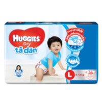 Bỉm dán huggies L38 dành cho trẻ từ 8-13kg