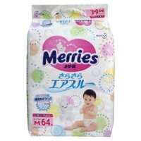 Bỉm dán merries nội địa newborn90