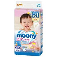 Bỉm dán Moony L54 (Thanh lý nghỉ bán)