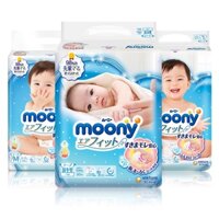 Bỉm dán Moony sizeS/M/L 90 miếng