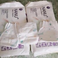 Bỉm dán Nanu size S/size M bịch 50 miếng giá rẻ