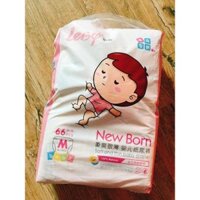 Bỉm dán Newborn nội địa Trung Quốc mỏng, mềm thấm hút tốt M66/ L60