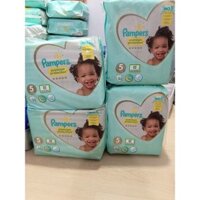 Bỉm dán Pampers Premium Protection size 5 35 miếng