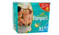 Bỉm dán Pampers size XL - 28 miếng (cho bé trên 13kg)                     (Mã SP:                          BPE_001)