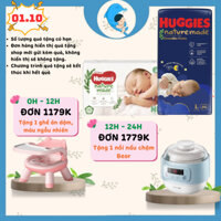 Bỉm dán/quần Huggies Nature Made đủ size cho bé NB60/S82/M64/L54/XL44/M58/L44/XL38/2XL24