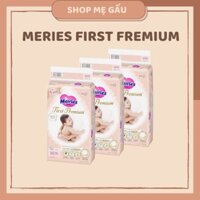 ☍Bỉm dán/quần MERRIES FIRST PREMIUM chuẩn nội địa Nhật NB66/S60/M48/L38/XL34 (mềm gấp 2 lần thường)