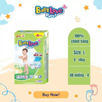 Bỉm đêm Baby love M-5xl