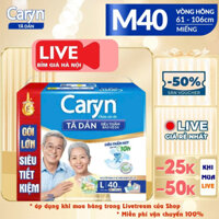 Bỉm già caryn XL40 M40 L40 (Bỉm dán) chống hăm hiệu quả #bỉm caryn #bỉm già caryn #caryn #tã caryn #tã già Caryn