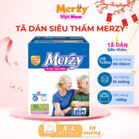 Bỉm già Dán Merzy size XL 10 miếng