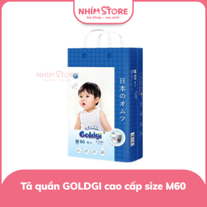 Bỉm Goldgi M60 tã quần (6-11 kg)