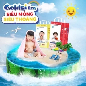 Bỉm Goldgi XL44 tã quần (12-17 kg)