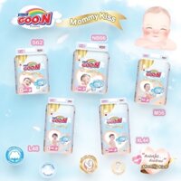 Bỉm GOO.N mommy kiss mẫu mới dán/quần NB66,S62,M56,L48,XL44/ M54,L44,XL40,XXL34,XXXL24