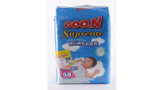 Tã dán Goo.n NewBorn 58 (dành cho trẻ từ 3-5kg)