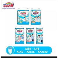 Bỉm Goon Premium quần ( M56 /L46 /Xl42)