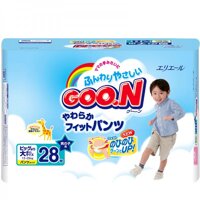 Bỉm Goon Quần XXL 28 Nội Địa