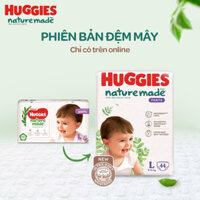 BỈM HUGGIES NATURE MADE CAO CẤP CÁC SIZE NB60/S82/M64/L54/XL44/XXL26
