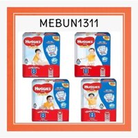 Bỉm Huggies tã quần/dán size M74+10,L68+8,XL62+8,XXL56+8.