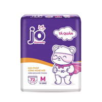 Bỉm Jo Economy M72/L66/XL60/XXL54 - Tã Quần Economy Mẫu Mới Mỏng Nhẹ Siêu Khô Thoáng
