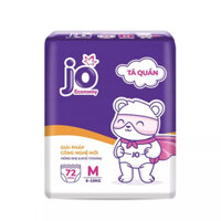 Bỉm Jo Economy M72/L66/XL60/XXL54 - Tã Quần Economy Mẫu Mới Mỏng Nhẹ Siêu Khô Thoáng