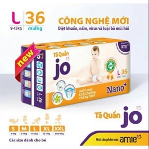 Tã quần cho bé Jo size M40