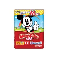 Bỉm Mamy Poko Mickey quần full size M58/L42/XL36/XXL26