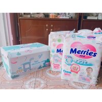 Bỉm meries dán/ Quần s82/ m64/l54/l44/xl38