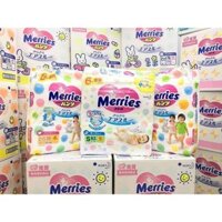 Bỉm Merries Cộng miếng Nội Địa/Nhập khẩu dán/quần NB90+6 / S82+6 / M64+4 / L5+4 / M58+6 / L44+6 /+6.....