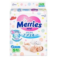 Bỉm Merries dán S82 4-8kg