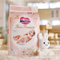 Bỉm Merries First Premium Hồng - nội địa Nhật