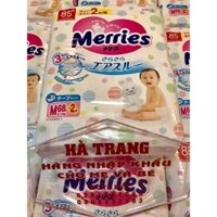 Bỉm Merries nội địa dán size M68+2 miếng (6-11kg)