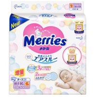 Bỉm Merries Nội Địa Nhật ( Hàng Tặng Miếng)NB96, S88, M64,M68,L50,L58, XL44/MOONY NATRUAL