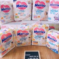 Bỉm Merries Nội Địa Nhật Bỉm ❤️ Dán/ Quần merries Nội Địa thêm miếng S88/M68/L58/L50/XL44/XXL28