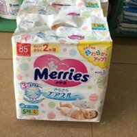 BỈM MERRIES NỘI ĐỊA NHẬT CỘNG MIẾNG ĐỦ SIZE NB96/S88/M68 dán/M64 quần
