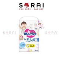 Bỉm Merries size L Nhật Bản 46 miếng
