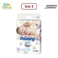 Bỉm Moony Natural Dán Size S (5 – 10kg)