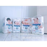 Bỉm MOONY NATURAL Nội Địa Nhật L38/M46