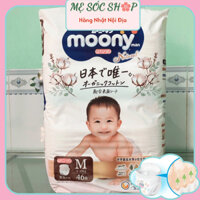 Bỉm Moony Natural Nội Địa Chính Hãng - Bỉm Moony Quần Đủ Size M48/L36/XL32